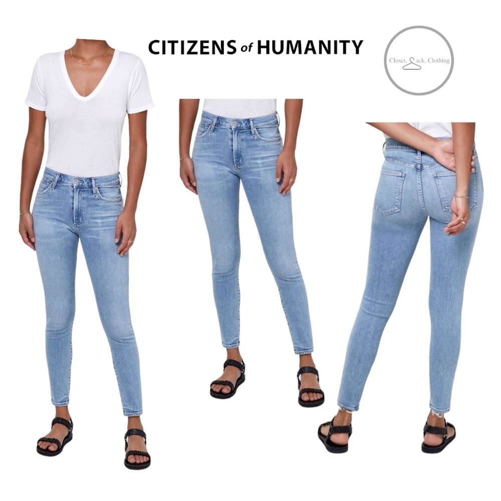 CITIZENS OF HUMANITY
Rocket Ankle Mid Rise Skinny Jeans Size 27